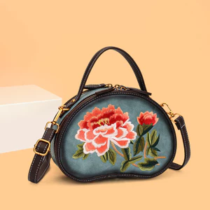 Phong Cách Trung Hoa Thêu Túi Xách Nữ Phong Cách Mới Túi Đeo Vai Phong Cách Trung Hoa Mới Túi Mẹ Messenger Túi Nhỏ