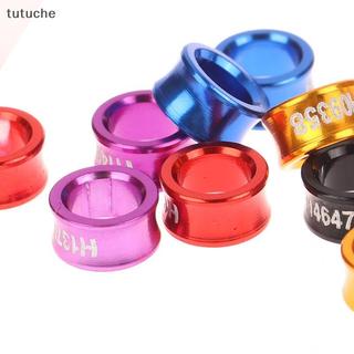 Tutu 10 Chiếc Nhôm Vẹt Chân Nhẫn Bồ Câu Chân Chim Vẹt Ăn Nhận Dạng Ngoài Trời Bay Huấn Luyện Dụng Cụ Chim Tiếp Liệu VN