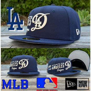 Mũ đội MLB màu xanh navy - Logo Los Angeles Dodgers - Sản phẩm mới/hàng like new