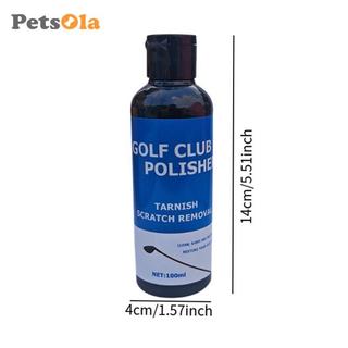 Dụng cụ vệ sinh clb golf 100ml kèm khăn laucompact, tiện lợi cho việc làm sạch rãnh của gậy golf