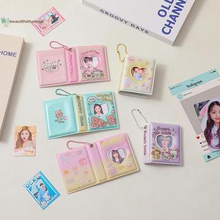 BeautifulHomeA Album Ảnh PVC Trong Suốt Tên Đựng Thẻ 32 Túi Kpop Thẻ Chất Kết Dính Thần Tượng Hình Thu Thập Sách VN