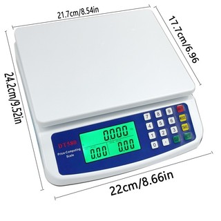 （COD） Cân Điện Tử 30kg DT580 - Cân Thực Phẩm Tính Giá Tiền - BẢO HÀNH