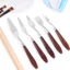 Bay Pha Màu Lưỡi Dày, Bản To Set 5 Pha Màu Acrylic , Màu Nước Cao Cấp