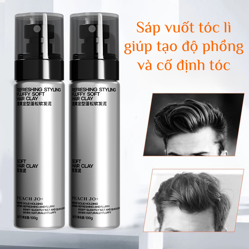 🔥Giá sốc🔥sáp tóc /sáp vuốt tóc nam mềm/sáp tạo kiểu tóc nam /kem dưỡng tóc bồng bềnh tự nhiên