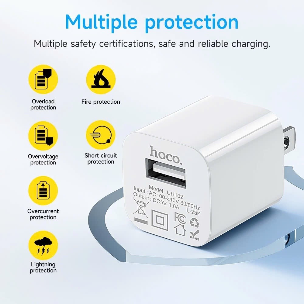 Củ sạc 5W dùng cho samsung xiaomi Phone ...vv Cục sạc tiêu chuẩn cho điện thoại