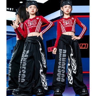 Đồ Nhảy Hiện Đại Hiphop Trẻ Em Set Đồ Dance Jazz Quần Nhảy Crop Top Đồ Nhảy Cho Bé Gái Bộ Tập Nhảy Cho