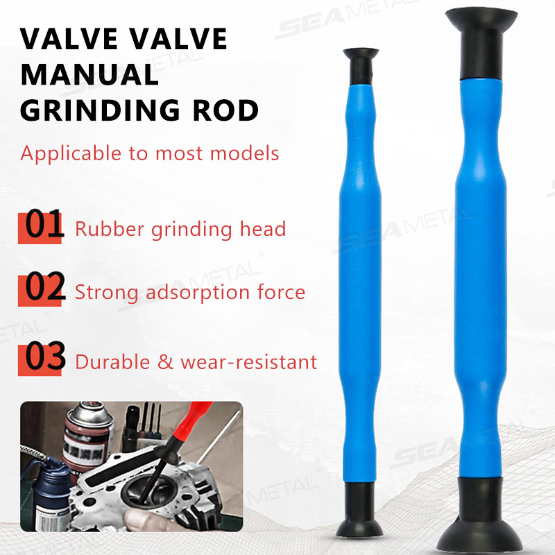 SEAMETAL 2 Chiếc Van Thủ Công Lapping Thanh Mài Cao Su Van Điều Khiển Lapping Hợp Chất Bộ Van Động Cơ Xe Máy Tự Động Dụng Cụ