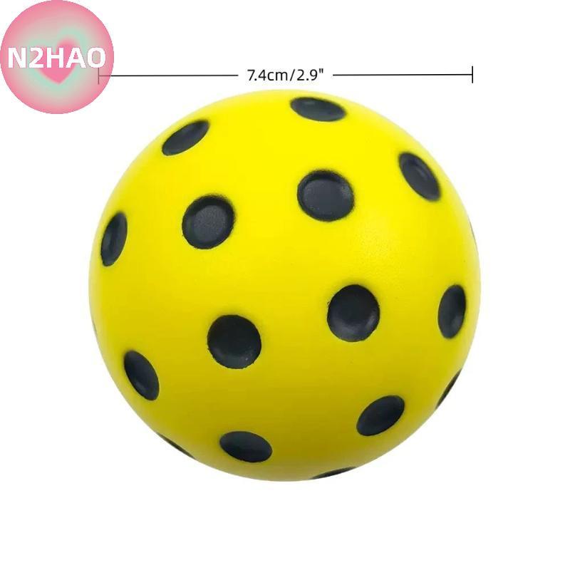 N2HAO 1PC Im Lặng Pickleball Giải Trí Trong Nhà Im Lặng Thực Hành Xốp Chống Nảy Cao Không Làm phiền Người n