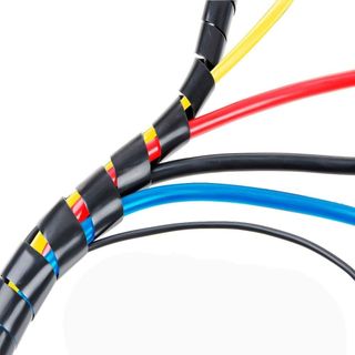 Vỏ bọc cáp RISEDOT, Bảo vệ dây 8 / 10 / 16 / 22mm linh hoạt, Tay áo cáp xoắn ốc