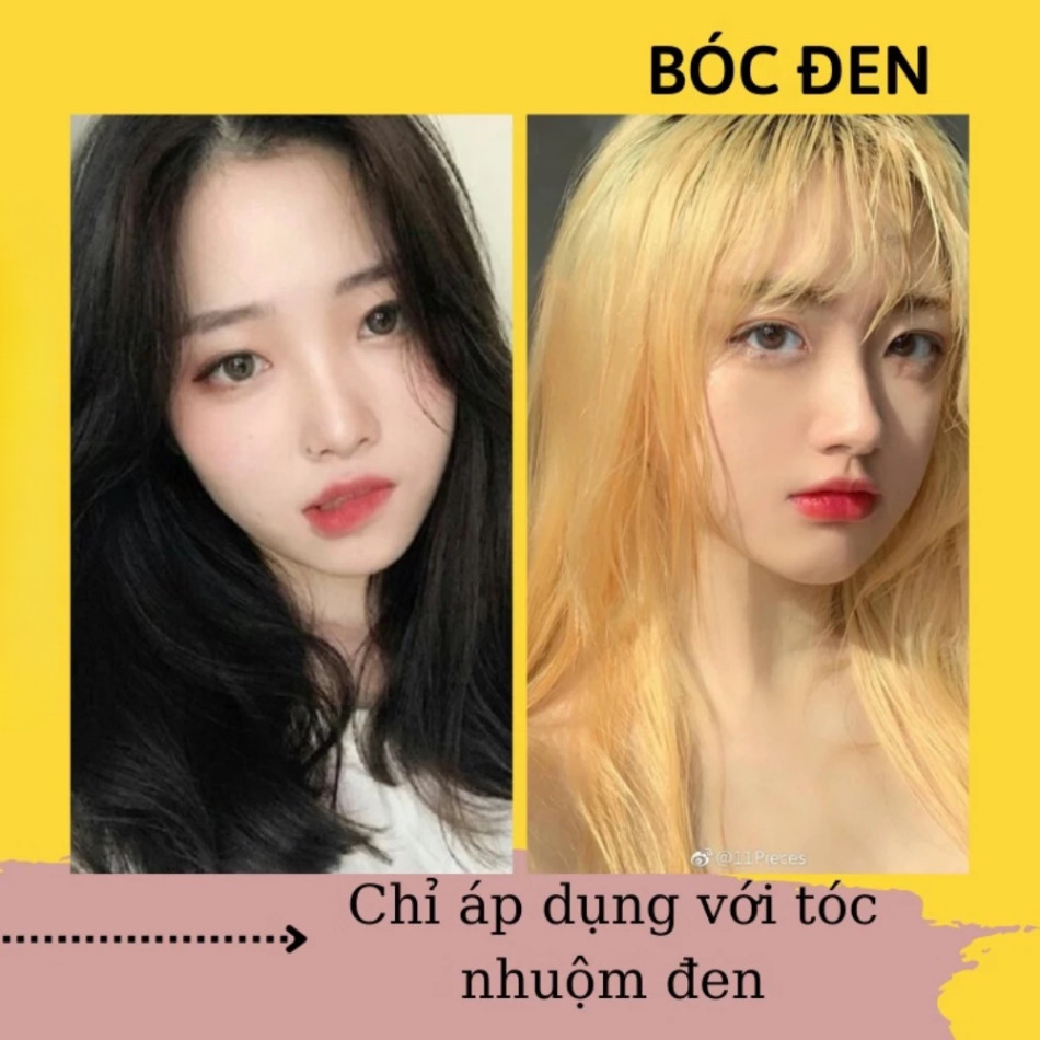 Thuốc bóc đen tóc TNT PLUS - Bóc màu Đen , bóc màu đỏ TNT | Trunghair