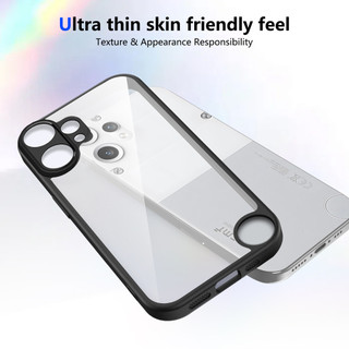 For Nothing CMF Phone 2 Pro 5G Ốp điện thoại cứng trong suốt Aryclic Back Khung silicon mềm Chống rơi Vỏ mỏng chống sốc