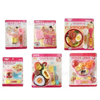Đồ chơi nhà chơi pudding mô phỏng cho trẻ em bé trai bé gái gấu nhỏ bento ramen