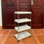 Kệ Spa Inox 4 Tầng Có Bánh Xe – Kệ Đựng Đồ Chuyên Dụng Cho Spa, Nhà Tắm, Phòng Bếp AMOUR HOME