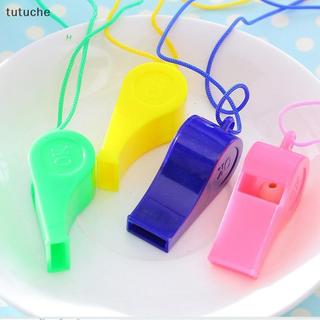 Tutu 20 Chiếc Còi Nhiều Màu Có Dây Trẻ Em Thể Thao Trẻ Em Bóng Đá Bóng Bầu Dục Cổ Vũ Người Hâm Mộ Cổ Vũ Còi VN