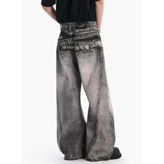Quần Jean Nam Phong Cách Harajuku từ Nhật Bản, Thiết kế Unisex