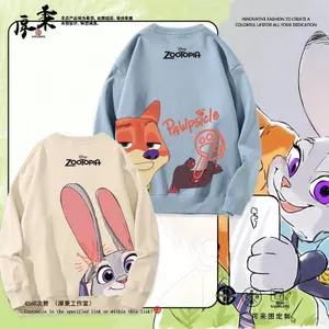 Crazy Animal City Nick Judy - Áo Cặp Đôi Nam Nữ cổ tròn, hợp thời trang