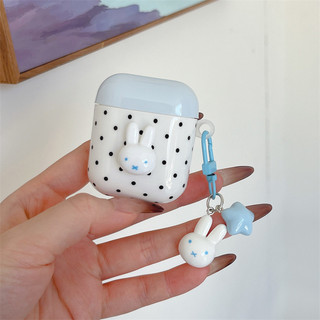 Miffy cho AirPods 1 / 2 3 Pro Pro2 pro3 Airpod4 Bộ tai nghe Vỏ bảo vệ Bluetooth không dây Vỏ bảo vệ tai nghe dòng AirPods