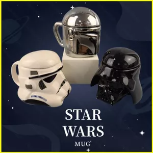 ST2 Star Wars Rebels cốc chiến binh đen trắng người lính cốc nước cốc gốm TS2