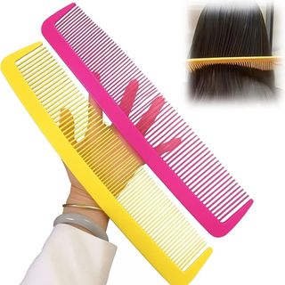 SEREN Lược Chải Tóc Thẳng Khổng Lồ Nhựa Massage Gỡ Rối Tóc - Đạo Cụ Sân Khấu, Quà Tặng Vui Nhộn