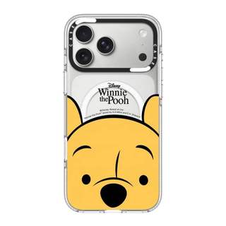 CASECASE X Winnie the Pooh Ốp điện thoại hút từ tính trong suốt cho iPhone 17 / 16 / 15 / 14 / 13 Pro Max | Ốp lưng Acrylic pha lê trong suốt có bao bì cao cấp