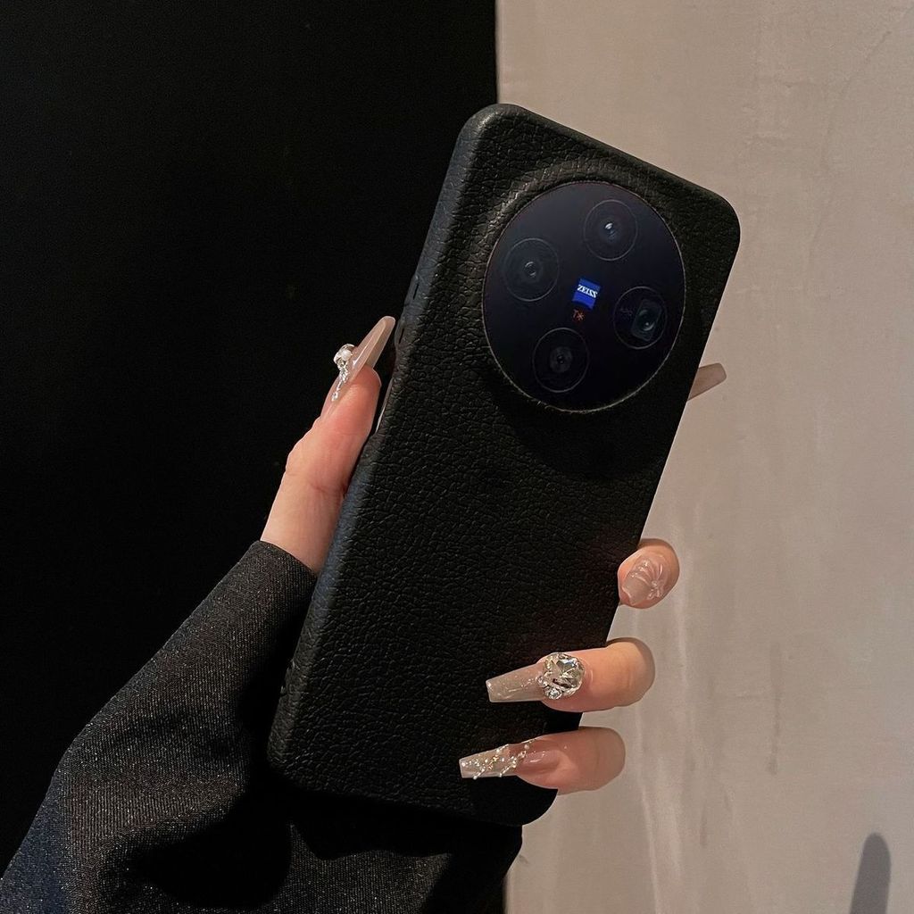 Mùa Thu Đông Cho Vivo x300 Màu Nguyên Chất Ốp Lưng Điện Thoại Vải Lanchee Họa Tiết x300pro Phong Cách Mới x200s / s30 / s20 Chống Bụi Bẩn