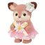 Sylvanian Families Doll and Furniture Set [Fawn Baby - Waterside Friendship Swing Set] FS-56 ST Mark Certified Ages 3 and Up Toy Dollhouse EPOCH