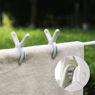 Kẹp sấy chăn / Kẹp cố định tấm ga trải giường chống gió ngoài trời / Kẹp sấy chăn không dấu vết