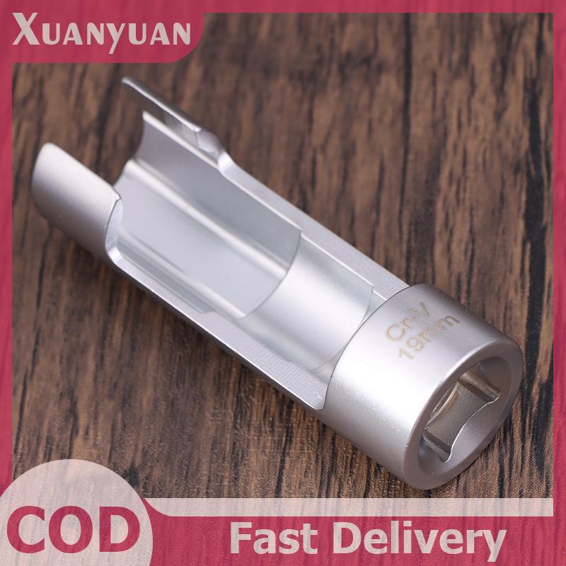 XUAN 17 / 19mmDiesel Kim Phun Nhiên Liệu Ống Lục Giác Mở Tay Loại Bỏ Cảm Biến Oxy Cờ Lê Ống Tay Xưởng Thiết Bị Dụng Cụ Cầm Tay VN
