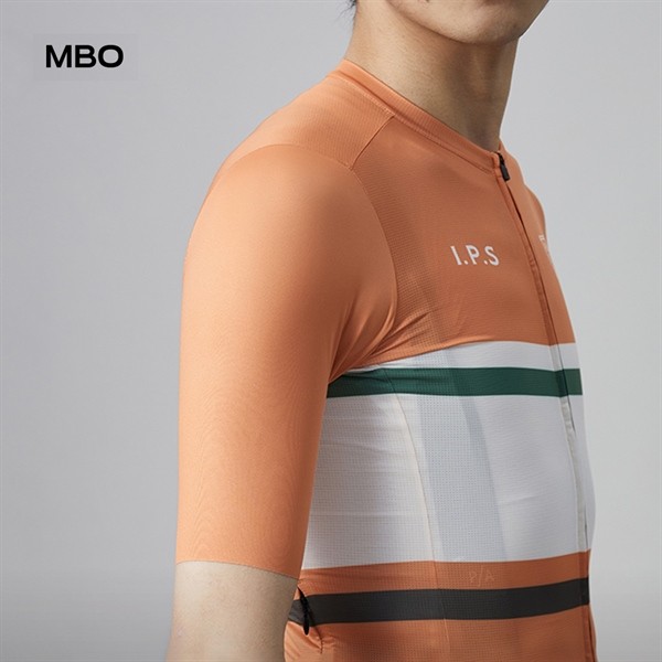 SS065A - Áo Đạp Xe MBO Nam Tangerine