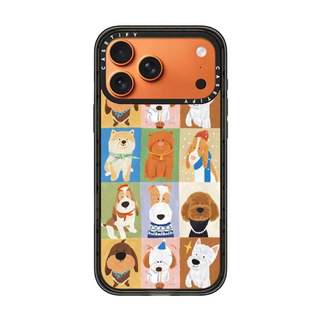 CASECASE X Ốp Lưng Gia Đình Dễ Thương Cạnh Đen Trong Suốt Cứng Hút Từ Tính Tác Động Dành Cho Apple IPhone 12 13 14 15 16 17 Pro Max Air Plus Có Hộp