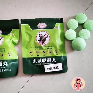 ￼[MUA 2 TẶNG 1]Băng Phiến Đuổi Chuột 10 Viên Dẹp Tròn – Xua Chuột Hiệu Quả Lâu Dài, An Toàn