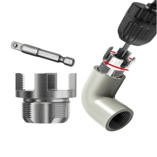 Dụng cụ ren ống YONDR, Vòi ren nhựa PVC PPR bên trong 1 Inch, Sửa chữa đa năng di động Dụng cụ khai thác ống hoạt động dễ dàng Ống nhựa PVC