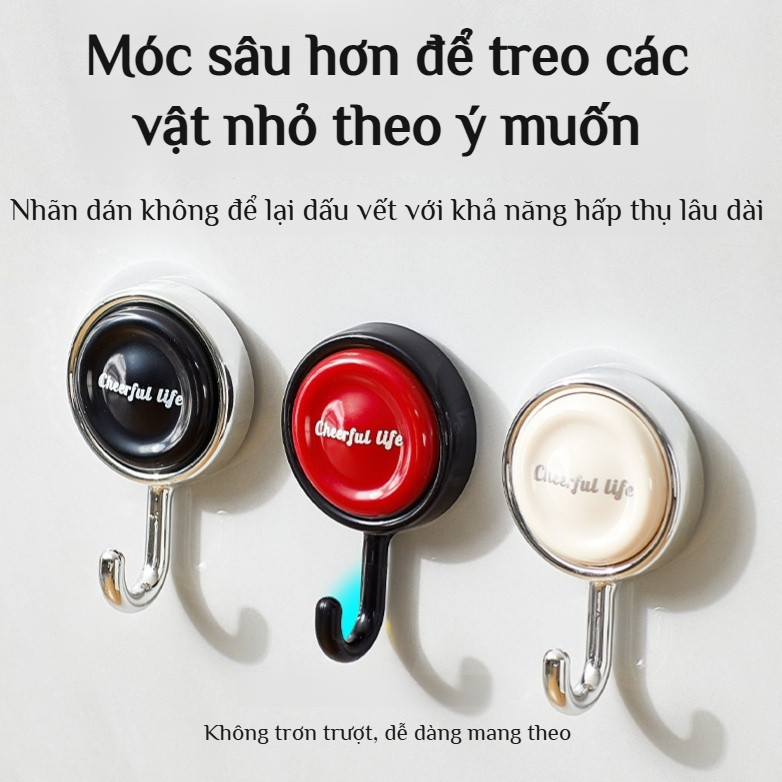 🔥Giá sốc🔥Móc treo phòng tắm / Móc xoay không dấu vết / Móc dán chắc chắn không cần khoan/Móc treo đồ đơn giản