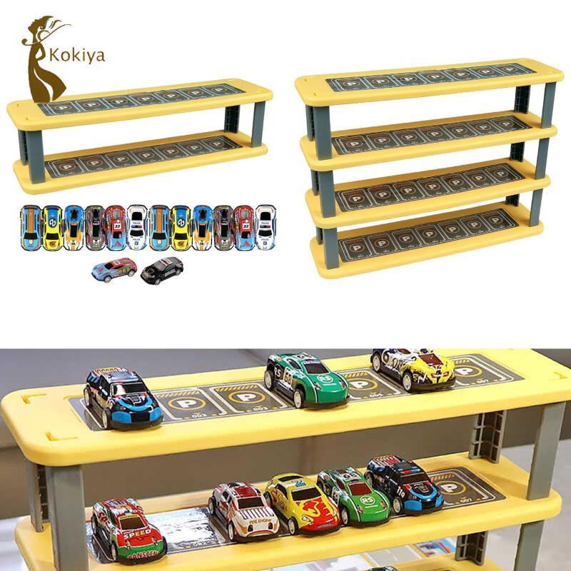 Đồ Chơi Xe Ô Tô Giá Để Đồ Cho Diecast Mô Hình Đỗ Xe Ô Tô Nhà Để Xe Sắp Xếp Đứng Mini Mô Hình Xe Hiển Thị Kệ Chất Lượng Chất Liệu PP Thích Hợp Cho Bộ Sưu Tập