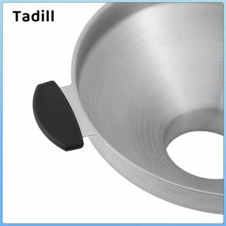 Phễu đóng hộp bằng thép không gỉ Lọ Phễu Dụng cụ nhà bếp Hộ gia đình Miệng rộng cho yến mạch Đường Powers Nấu hạt
