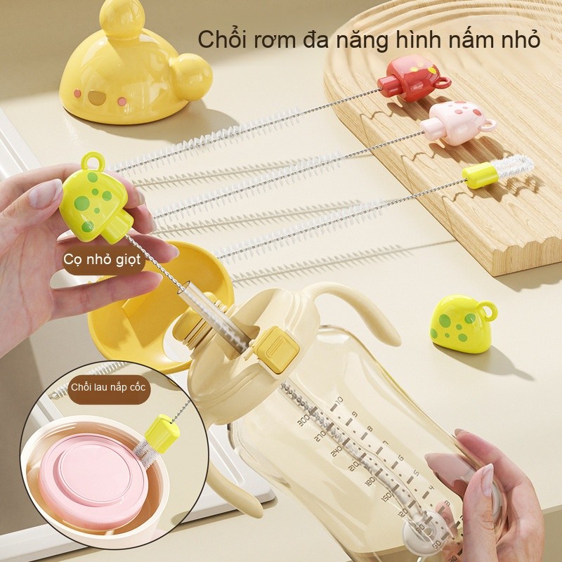 ⚡COD⚡Chổi vệ sinh cốc/chổi vệ sinh cốc nước/chổi vệ sinh ống hút/chổi vệ sinh ống hút đa năng/chổi vệ sinh cốc