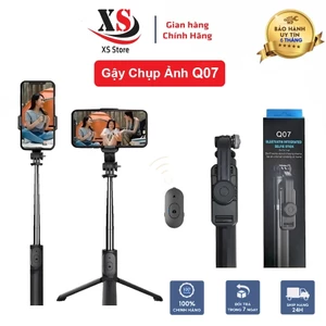 Gậy Chụp Ảnh Q07, Cao 1m, Có Remote Điều Khiển, Nhỏ Gọn Dễ Dàng Mang Theo