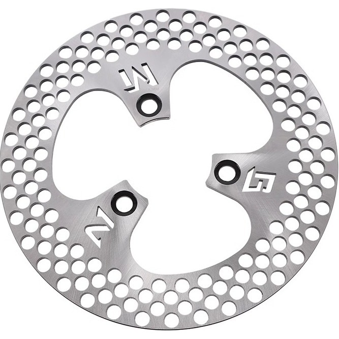 Đĩa phanh lỗ chất lượng 220mm cho xe điện - Tản nhiệt tốt, giảm suy giảm hiệu suất phanh