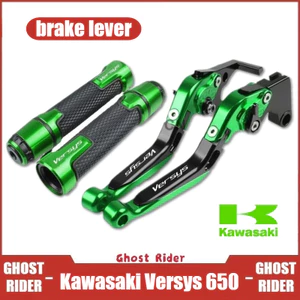 Dành Cho Kawasaki Versys 650 2006-2024 Hợp Kim Nhôm CNC 6 Tầng Có Thể Điều Chỉnh Có Thể Gập Lại Phanh Ly Hợp Đòn Bẩy Có Tay Cầm Bộ Phụ Kiện