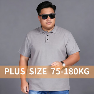Áo sơ mi polo nam doanh nhân chất liệu băng lụa lưới thoáng khí, size lớn từ 10XL đến 12XL