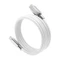 Btsg Cáp từ Type C sang Type C 100W Cáp silicon sạc nhanh Truyền dữ liệu