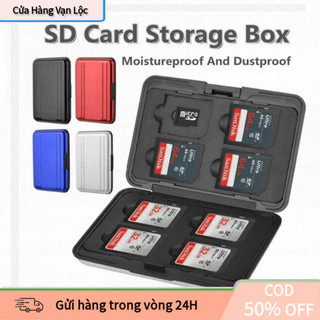 [vạn] Hộp Đựng Thẻ Nhớ Micro SD 16 Ngăn – An Toàn Khi Di Chuyển, Dễ Mang Theo