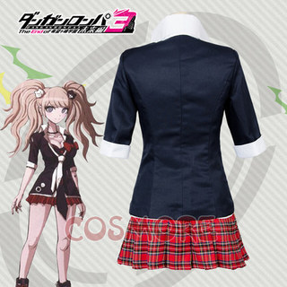 Bộ đồ cosplay Danganronpa: Áo đồng phục và Wig Enoshima Junko cho PS2