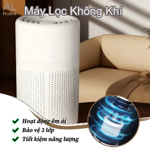 Máy Lọc Không Khí Cao Cấp - Bộ Lọc HEPA 3 Lớp,Khuẩn Lọc Bụi Mịn,Khử Mùi Diệt,Làm sạch không khí