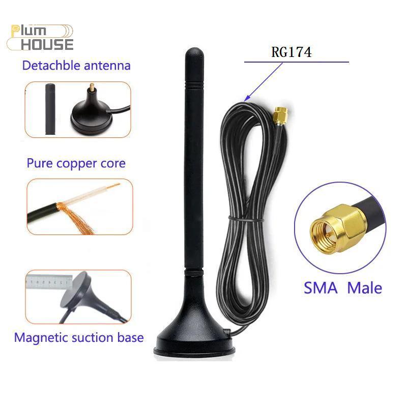 PlumHOUSE 1 Cái Ngoài Trời Tủ Và Bộ Định Tuyến Ăng Ten Bên Ngoài 4G 3G 2G LTE GSM Ăng Ten WIFI Toàn Băng Đô 700-2700 MHz SMA Nam VN