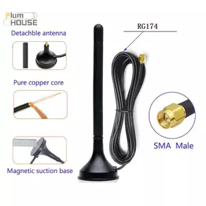 PlumHOUSE 1 Cái Ngoài Trời Tủ Và Bộ Định Tuyến Ăng Ten Bên Ngoài 4G 3G 2G LTE GSM Ăng Ten WIFI Toàn Băng Đô 700-2700 MHz SMA Nam VN