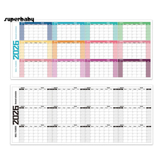 (Superbaby) 2026 Planner Giải pháp lập kế hoạch quanh năm Lịch 2026 Công cụ lập kế hoạch bảng trắng để làm việc tại nhà Công cụ lập kế hoạch quanh năm Nhãn dán tường lớn cho người mua Đông Nam Á