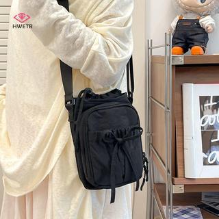 HWETR Nơ Chai Nước Túi Bảo Quản Dây Rút Chống Nước Thể Thao Túi Đeo Vai Di Động Có Dây Đeo Túi Điện Thoại Cốc Phụ Kiện Mới