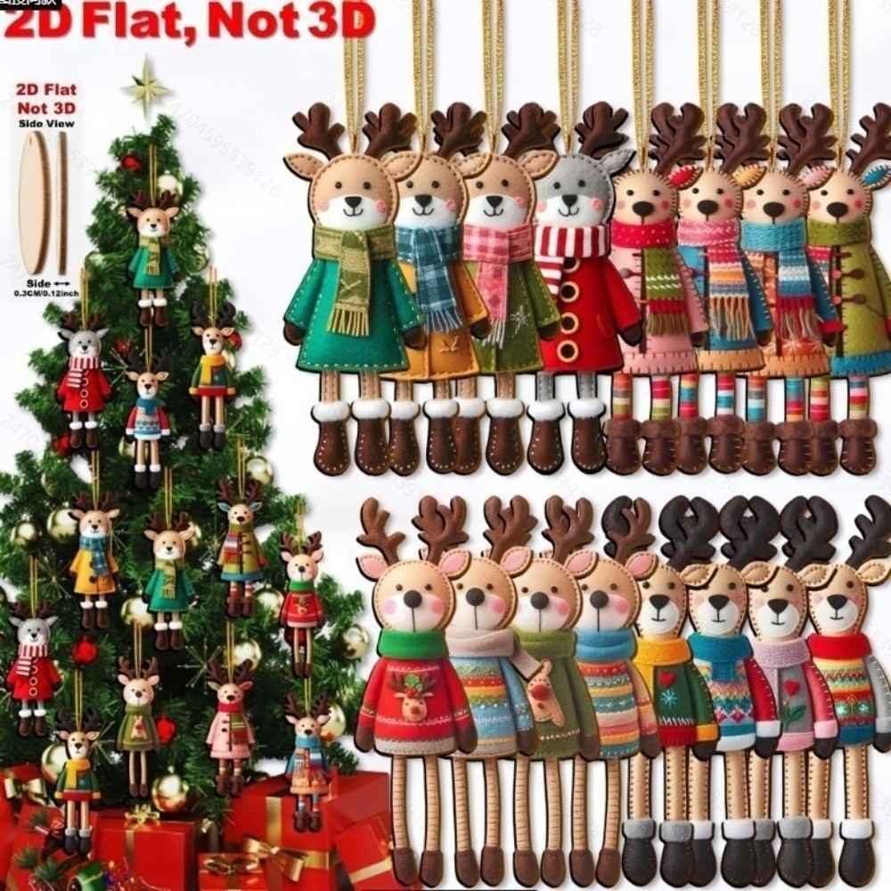 YOFFOR 16 Con Hươu Giáng Sinh Tuần lộc, Hoạt hình