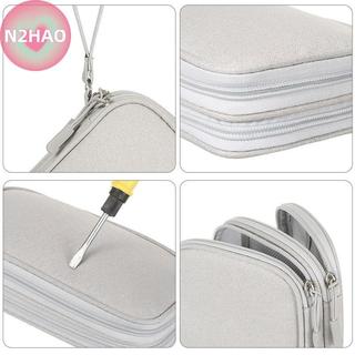N2HAO Du Lịch Di Động Di Động Kỹ Thuật Số Túi Bảo Quản Sản Phẩm Kỹ Thuật Số USB Quản Lý Cáp Dữ Liệu Tai Nghe Di Động Túi Bảo Quản Điện n